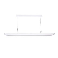 Areum Suspended, pendlas, L1200mm, 40W, 5150lm, 4000K, CRI80, direkt/indirekt, DALI, vit