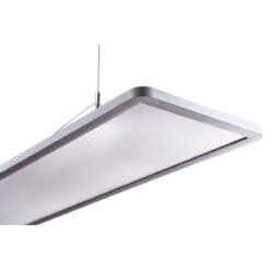 Areum Suspended, pendlas, L1500mm, 57W, 7000lm, 4000K, CRI80, direkt/indirekt, Sylsmart SSA, aluminium