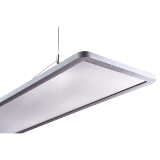 Areum Suspended, pendlas, L1500mm, 57W, 7000lm, 4000K, CRI80, direkt/indirekt, Sylsmart SSA, aluminium