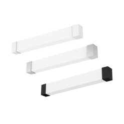 Epsilon, L600mm, ytmonteras, 10W, 1100lm, 3000/4000/5700K, CR80, opal, MW, vit