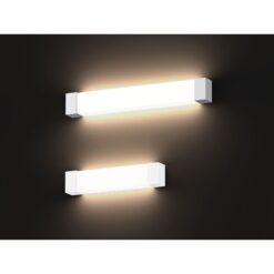 Alternative view of Epsilon, L600mm, ytmonteras, 10W, 1100lm, 3000/4000/5700K, CR80, opal, MW, vit