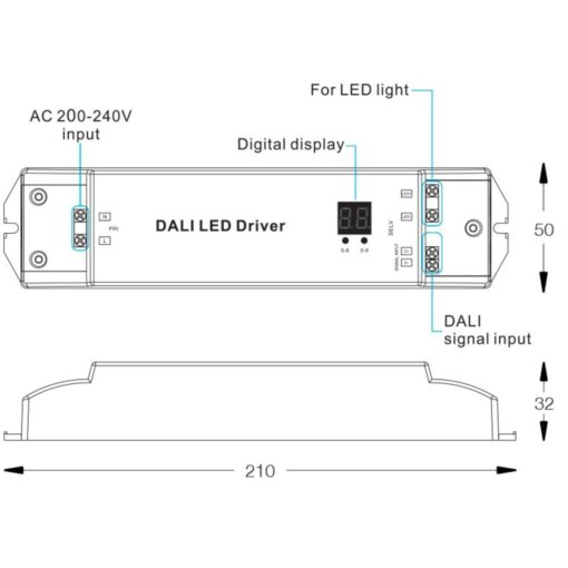 SLC Driver 24V 50W DALI-2 DT6 IP20 - Bild 2