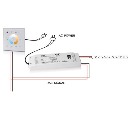 SLC Driver 24V 4CH 100W DALI DT8 IP20 - Bild 2