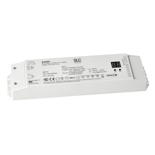 SLC Driver 24V 4CH 100W DALI DT8 IP20