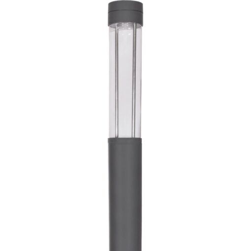 Pole, Stolpe, 50W, 5000lm, 4000K, CRI70, klar lins 140°, ONOFF, mörkgrå