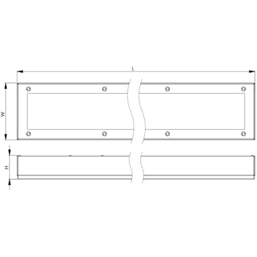 Caelum S G508, L1220mm, ytmonteras, 37,2W, 4429lm, 3000K, CRI80, opal, ONOFF, vit - Bild 3