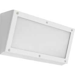 Caelum W G544  L380mm, väggmonteras, 10W, 1146lm, 3000K, CRI80, opal, ONOFF, vit