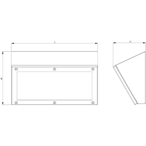 Caelum W, L380mm, 10W, 1146lm, 3000K, ONOFF, vit - Bild 5