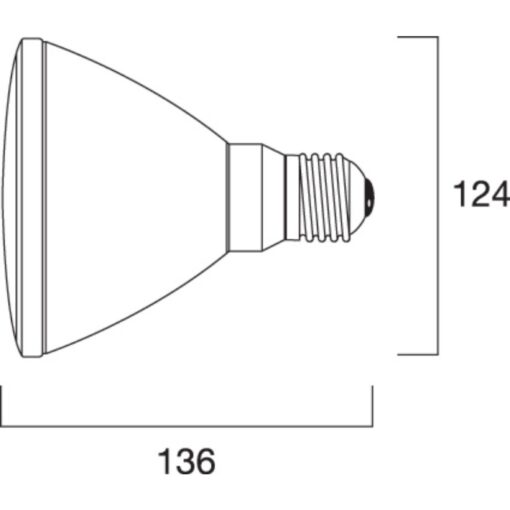 Infrared R125 , E27, 250W - Bild 5