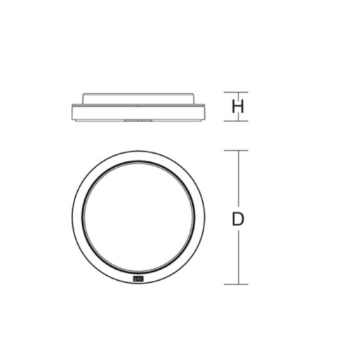 Cadero disca, D311, 4,5-10W, 320-820lm, 3000/4000K, silver - Bild 3