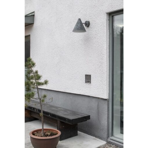 Örsjö, utanpåliggande, Tratten Stor, E27, Rå mässing - Bild 3