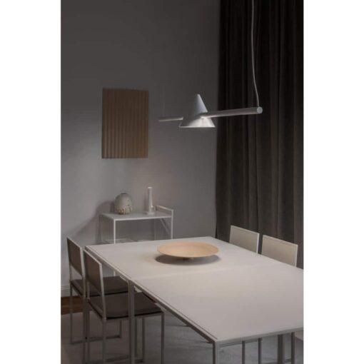 Örsjö, Pendel Tell Svart struktur, 25W, 2900lm, CRI90, 3000K, svart textilkabel - Bild 3