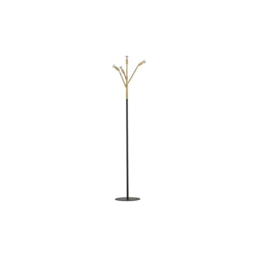 Örsjö, Kvist Golvlampa,  4 armar, Svart/Rå stål - Bild 5
