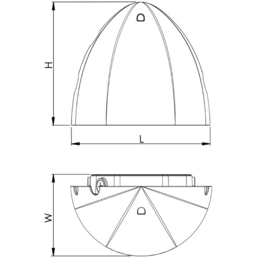 Antares A, L238mm, 13-25W, 1570-3180lm, 3000-5000K, ONOFF, antracitgrå - Bild 7