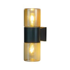 Lysekil vägglampa dubbel, 2X E27