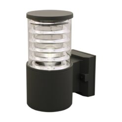 KOLV vägglampa, E27, mörkgrå