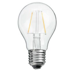 Normallampa LED Uni-Ledison Klar, 1W, 100lm, 2200K, E27