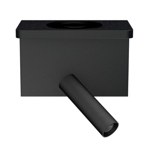 Bedside Charge, vägg, 3W, 178lm, 2700K, dimbar, svart - Bild 3
