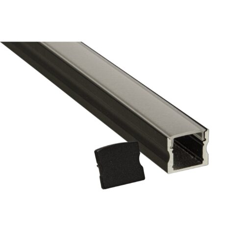 Scanstrip Djup, L1800mm, svart, 12,3mm listbredd - Bild 3