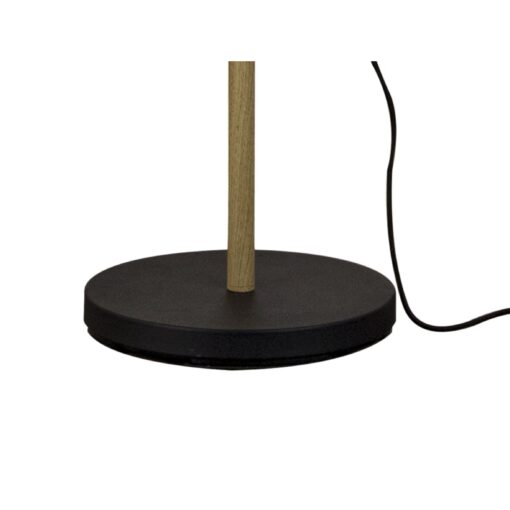 ESPRESSO golvlampa, H1530mm, E27, svart/trä - Bild 4