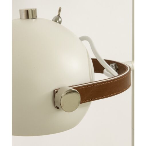 BOW golvlampa 1-arm, H1520mm, Gu10, vit/brun/silver - Bild 4