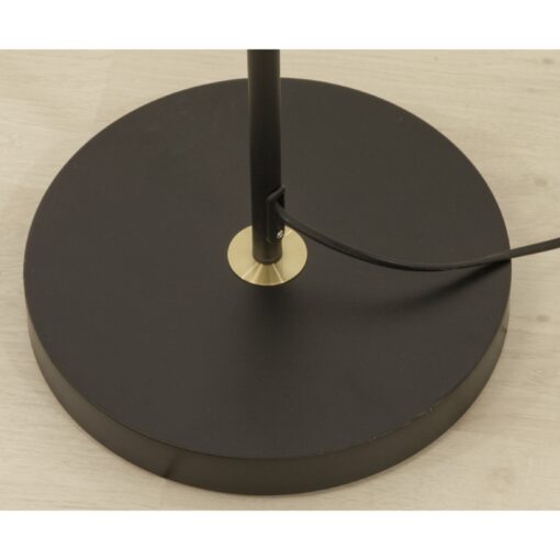 BOW golvlampa 1-arm, H1520mm, Gu10, svart/matt mässing - Bild 5