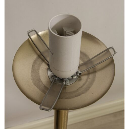 MOLEKYL golvlampa, H1300mm, E14, matt mässing/opalvit - Bild 7