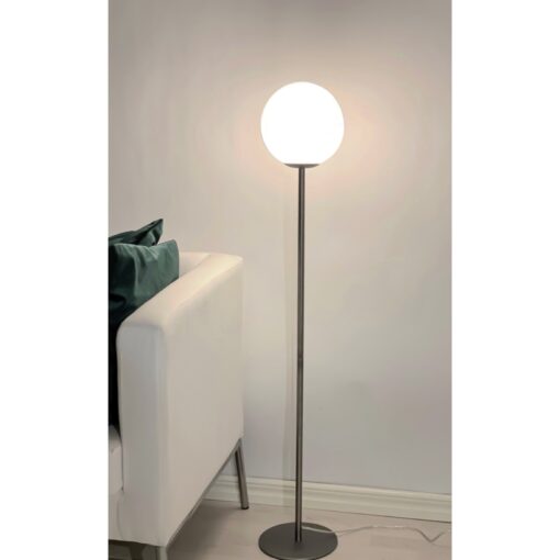MOLEKYL golvlampa, H1300mm, E14, tenn/vit - Bild 2