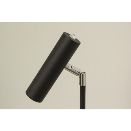ARCTIC golvlampa dubbel, H1370mm, 2X6W, 3000K, svart/krom - Bild 3