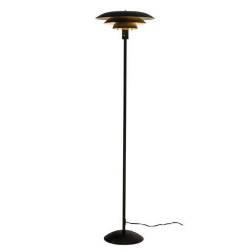 EPSILON golvlampa, H1500mm, E27, svart