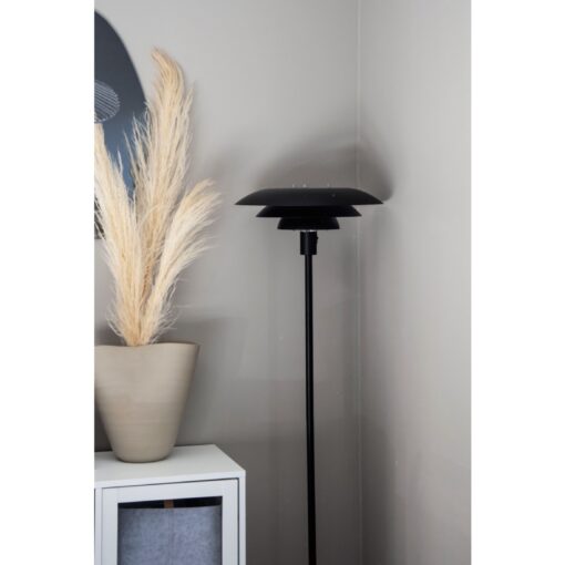 EPSILON golvlampa, H1500mm, E27, svart - Bild 2