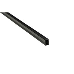Scanstrip Smal, L1800mm, svart, 4mm listbredd