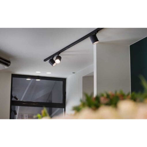 Global Trac Pro Kontaktskena 3-fas, 2m, Svart, XTS4200-2 - Bild 2