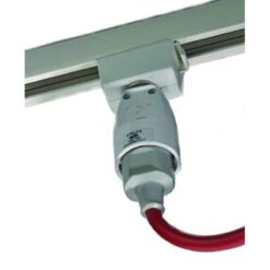 Alternative view of Global Trac Pro Eluttag 10A 250V 100N, Vit, XTSA67S-3