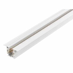 Global Trac Pro Kontaktskena Infälld 3-fas, 1m, Vit, XTSF4100-3