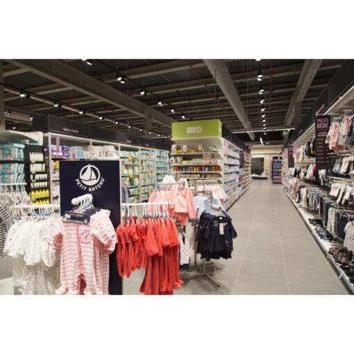 Global Trac Pro Kontaktskena 3-fas, 3m, Grå, XTS4300-1 - Bild 4