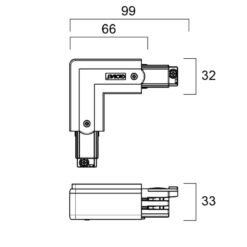 Alternative view of Global Trac Pro L-skarv, Vit, XTS35-3