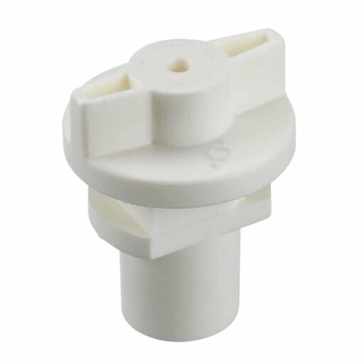 Global Trac Pro Infästning för krok/wire 2mm, Vit, XTAK142-3