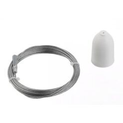 Global Trac Pro Wirepaket 1,5m, Vit, SPW1-3