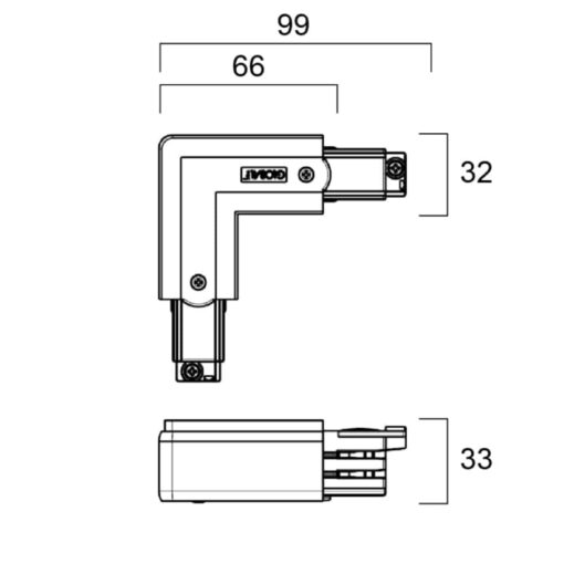 Global Trac Pro L-skarv, Svart, XTS35-2 - Bild 4