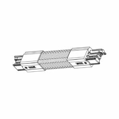 Global Trac Pulse Flexibel skarv vridbar Dali, Vit, XTSC623-3