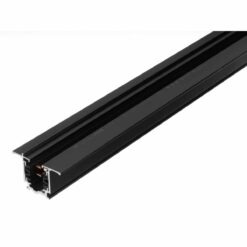 Global Trac Pro Kontaktskena Infälld 3-fas, 2m, Svart, XTSF4200-2