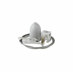 Global Trac Pro/Pulse Wirependel 1,5m snabbinfästning 150N, Grå, SPW11SK-1/1.5M
