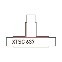 Alternative view of Global Trac Pulse T-skarv Dali Vänster, Grå, XTSC637-1