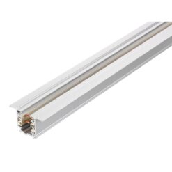 Global Trac Pro Kontaktskena Infälld 3-fas, 3m, Grå, XTSF4300-1