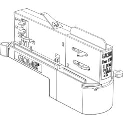Alternative view of Global Trac Pulse Multiadapter Dali 10A 250V 100N, Grå, GAC600-1
