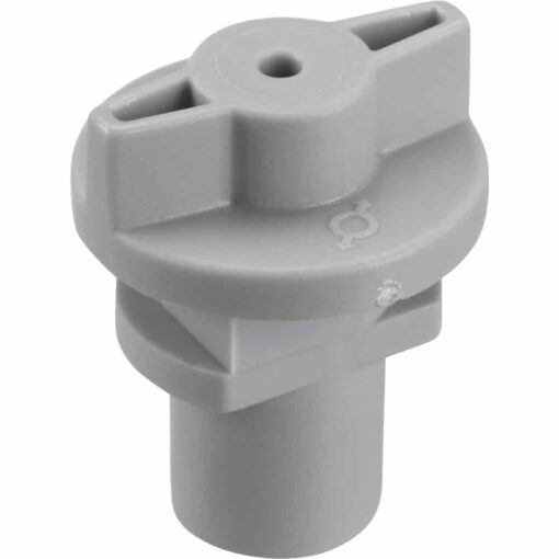 Global Trac Pro Infästning för krok/wire 2mm, Grå, XTAK142-1
