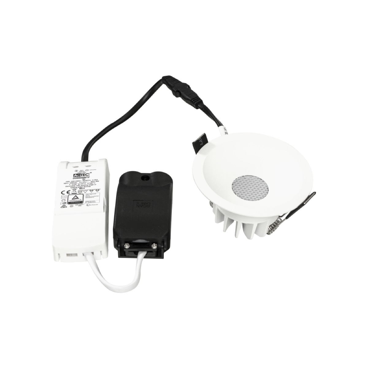 Styx vit/vit, D90mm, 7,5W, 545lm, 2700K - Bild 5