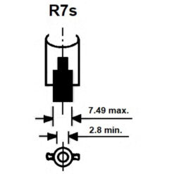 Alternative view of Halogenrör,118mm, 400W, R7s