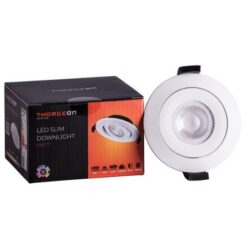 Alternative view of Thorgeon spotlight, D80mm, 5W, 400lm, 3/4/5700K, fasdim